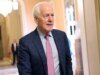 Senator John Cornyn ostrzega AG Ken Paxton może stracić mandat w Senacie Teksasu na rzecz Demokratów