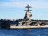 USS Gerald R. Ford płynie w kierunku Bliskiego Wschodu w obliczu obaw Diego Garcii