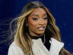 Simone Biles pomaga olimpijskiej łyżwiarce figurowej Ilyi Malinin