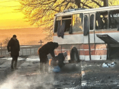 W ataku rosyjskiego drona na autobus na Ukrainie zginęło 15 osób | Wiadomości ze świata