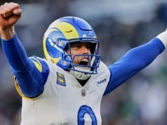 Matthew Stafford Rozgrywający Los Angeles Rams zdobywa nagrodę MVP NFL 2025