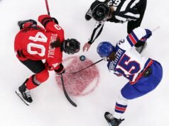 Finałowy złoty medal w hokeju kobiet na lodzie USA-Kanada na igrzyskach olimpijskich w Mediolanie Cortina