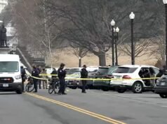 Policja Kapitolu Stanów Zjednoczonych zatrzymała osobę w pobliżu budynku Kapitolu