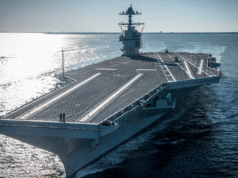 Urzędnik twierdzi, że USS Ford został wysłany na Bliski Wschód w obliczu rosnących napięć z Iranem